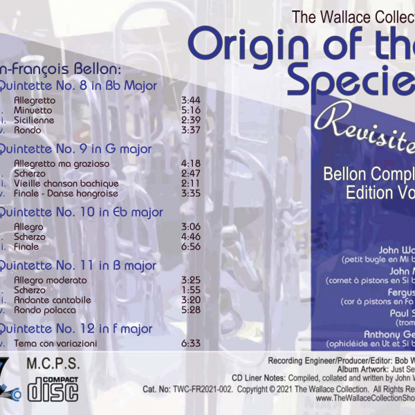 CD: Origin of the Species Revisited Vol. 3 - Back